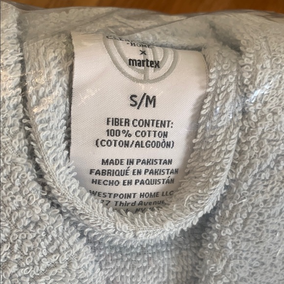 Terry Robe - Soft blue - Picture 4 of 11